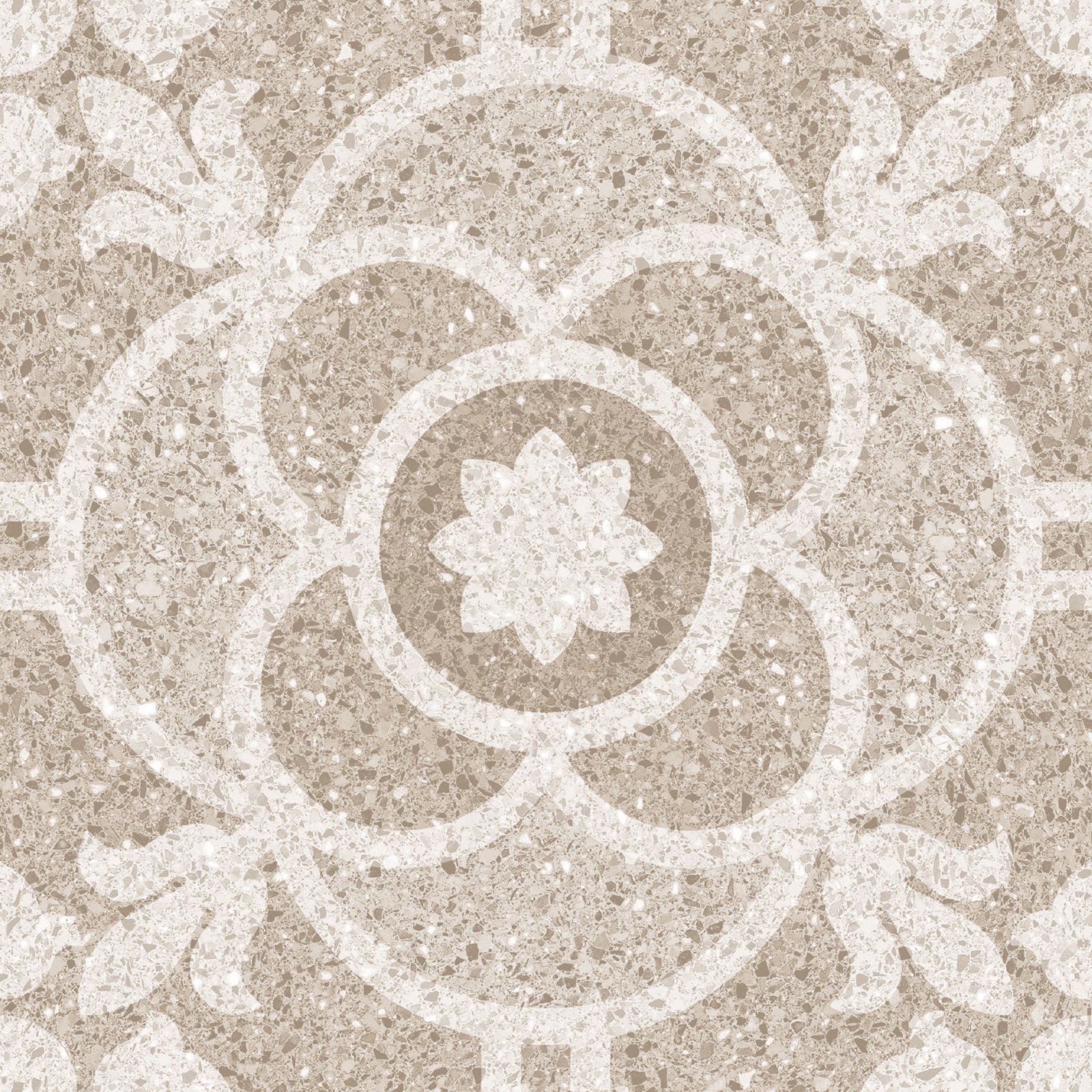 Asia Tile Roma Brown Decor 25x25